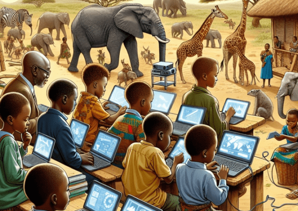 Bridging Bytes and Brains: Revolutionizing Education in Rural Africa with Technology